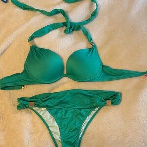Victoria's Secret Teal Bikini Set